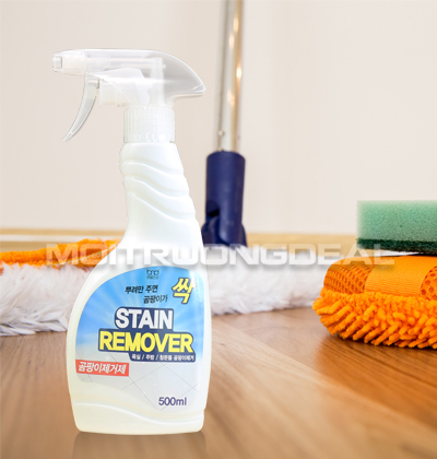 Sử dụng sản phẩm Floor Stain Remover để diệt nấm mốc trên tủ gỗ